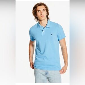 Brand New light blue Aeropostale collar shirt